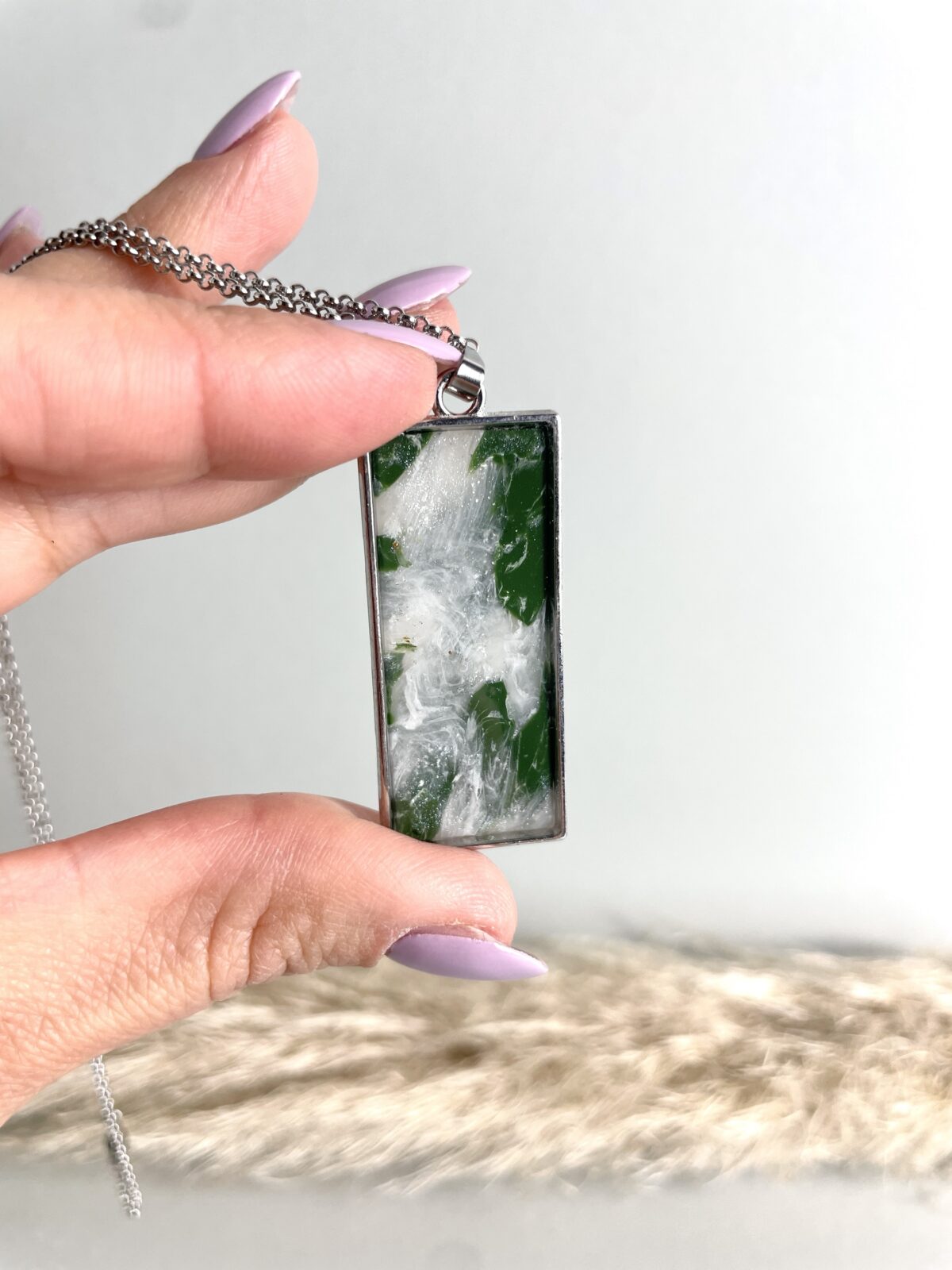 Verde Marmor Kette – Bild 5