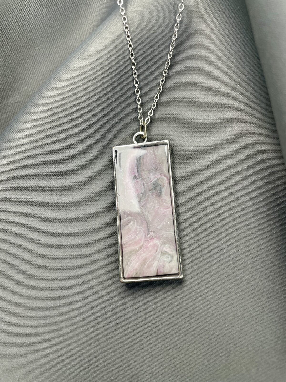 Rosa Marmor Kette