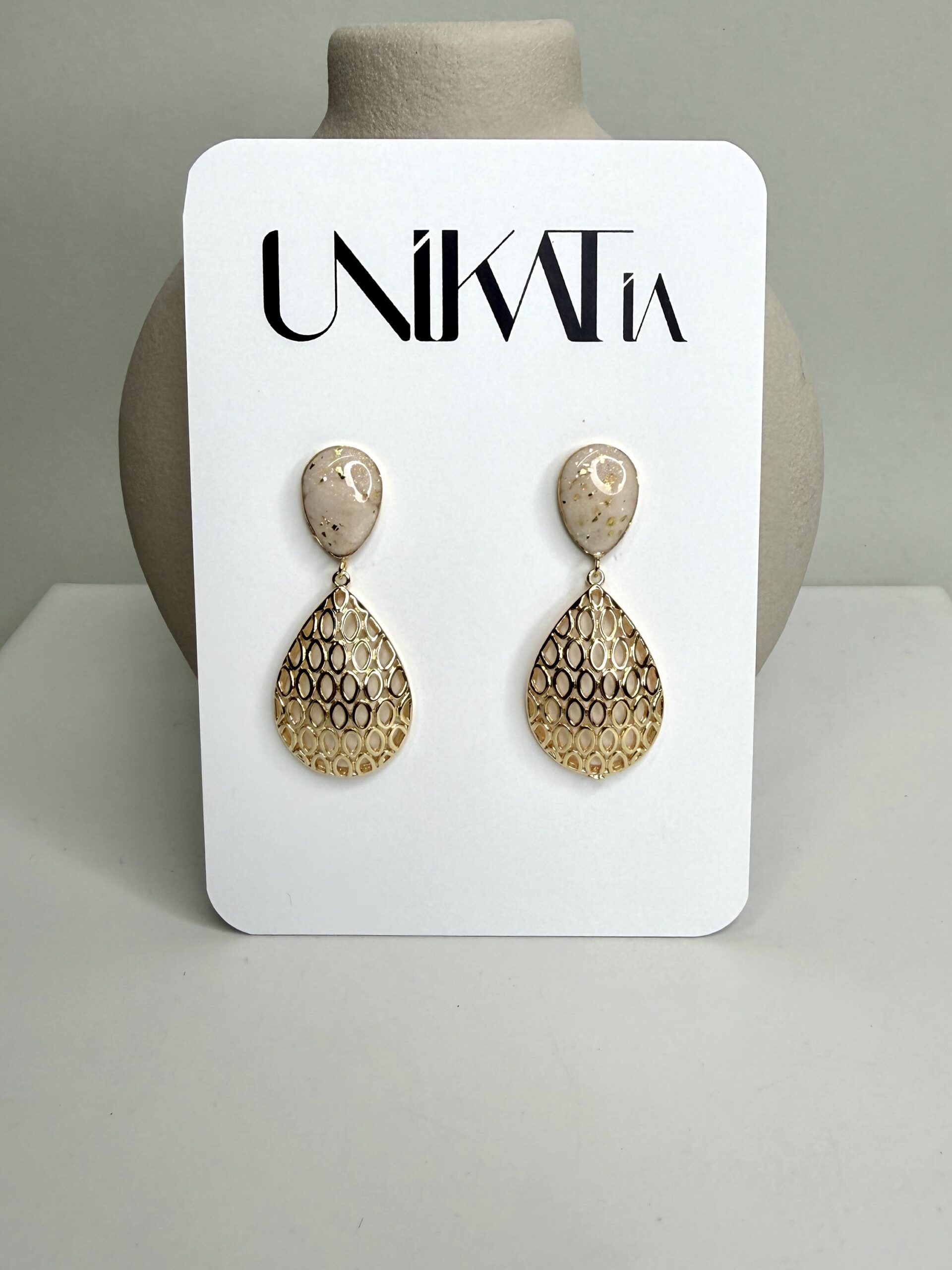 Edelstahl Ohrringe Tropfen