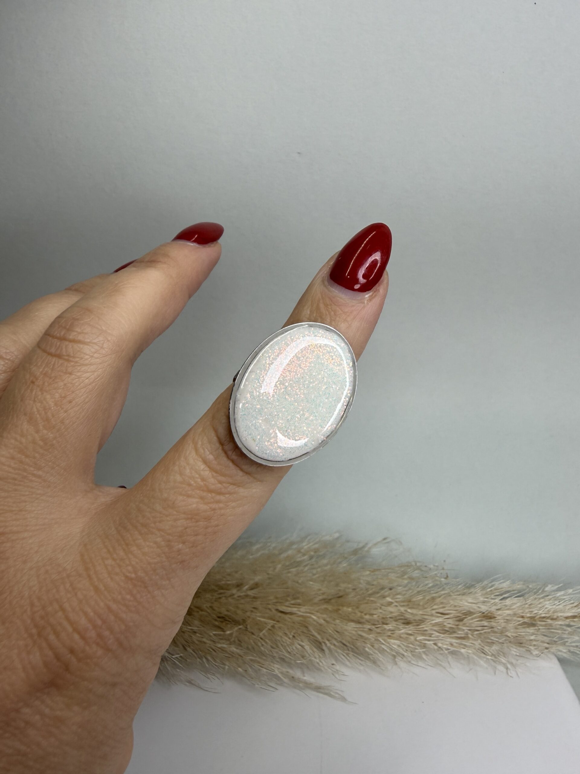 Neve Ring mit Glitzer