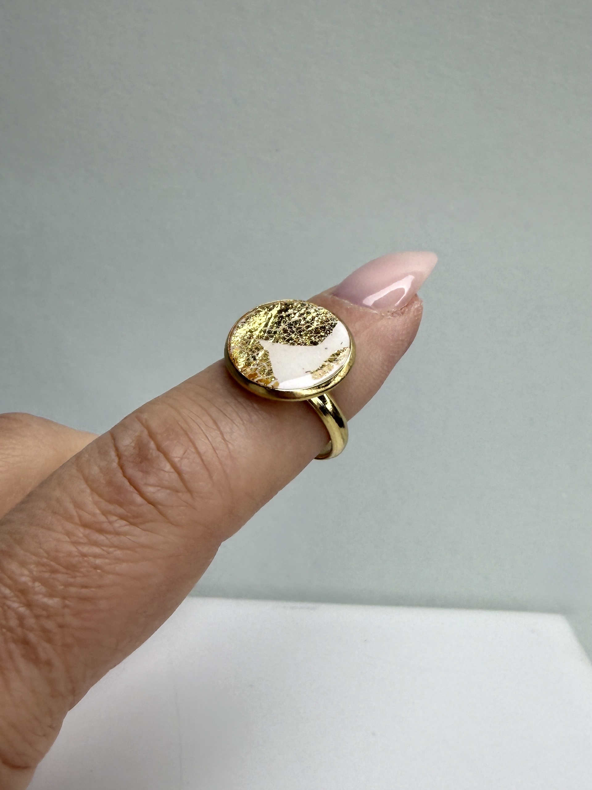 Ring aus Polymer Clay