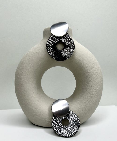 Ovale Hängeohrringe