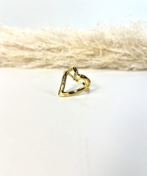 verstellbare Ring aus Edelstahl