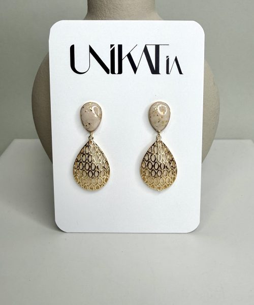 Edelstahl Ohrringe Tropfen