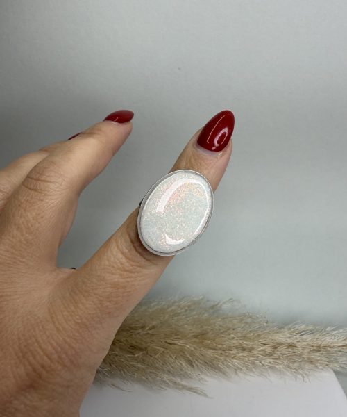 Neve Ring mit Glitzer