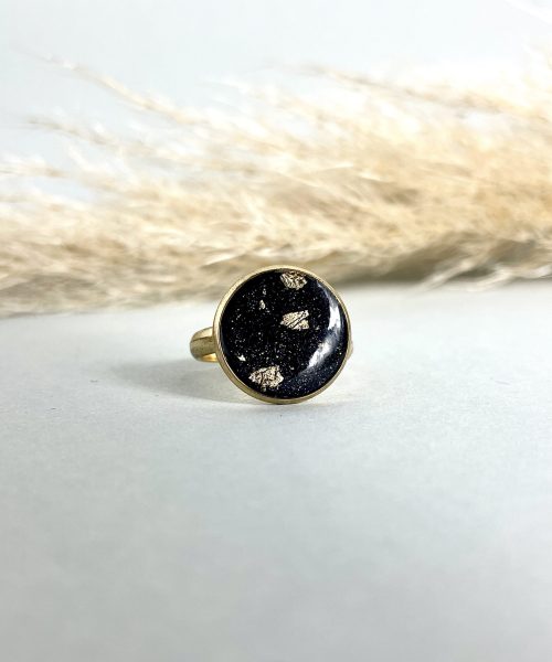 Oro Nero Ring